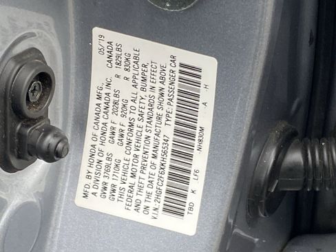 Used 2019 Honda Civic LX image 9