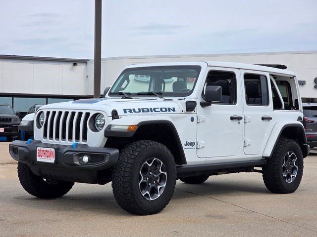 Used 2023 Jeep Wrangler Unlimited Rubicon 4xe w/ Cold Weather Group AWD/4WD image 3