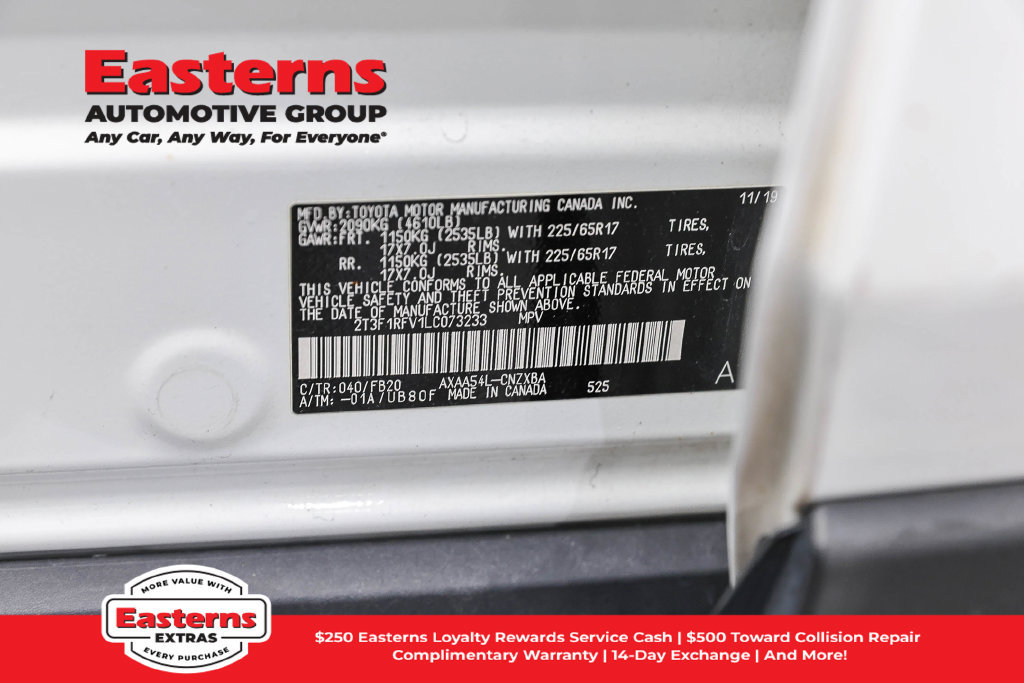 Used 2020 Toyota RAV4 LE w/ All Weather Liner Package AWD/4WD image 36