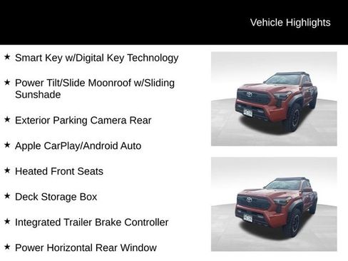 Used 2025 Toyota Tacoma TRD Off-Road w/ TRD Off Road Upgrade Package AWD/4WD image 9