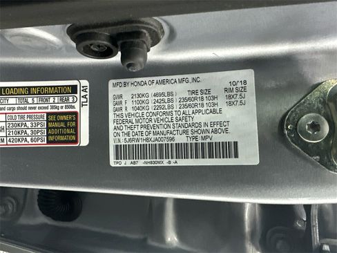 Used 2018 Honda CR-V EX-L image 35