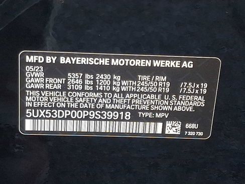 Used 2023 BMW X3 xDrive30i w/ Premium Package image 27