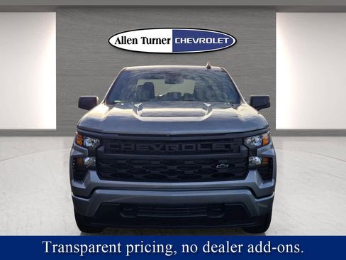 New 2026 Chevrolet Silverado 1500 Custom w/ Turbomax Blackout Package RWD image 5