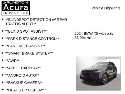 Used 2024 BMW X5 M60i AWD/4WD image 8