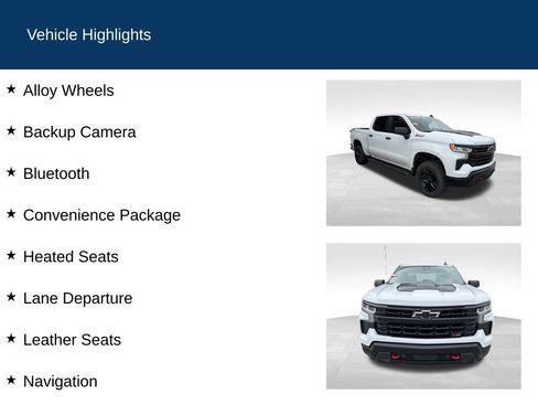Used 2024 Chevrolet Silverado 1500 LT Trail Boss w/ Protection Package AWD/4WD image 2