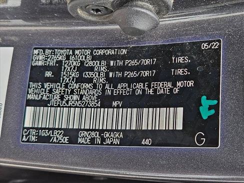 Used 2022 Toyota 4Runner SR5 Premium w/ Moonroof Package RWD image 25