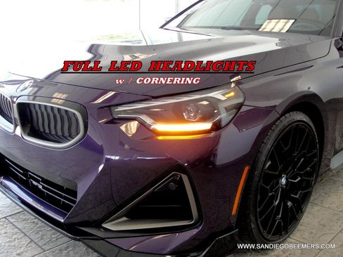 Used 2023 BMW M240i M240i M PERF+BLUE M BRAKES+DRI w/ Premium Package image 5