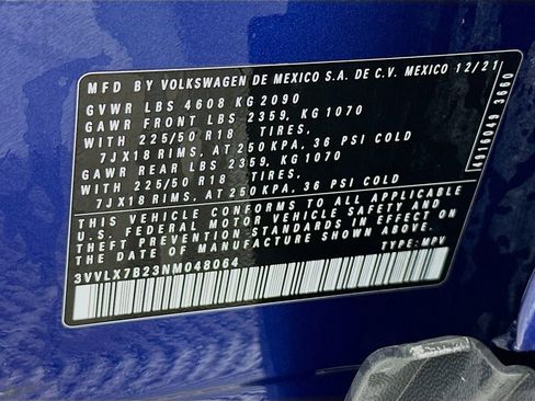 Used 2022 Volkswagen Taos SE image 31