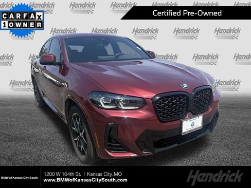 Certified 2023 BMW X4 xDrive30i w/ M Sport Package AWD/4WD image 1