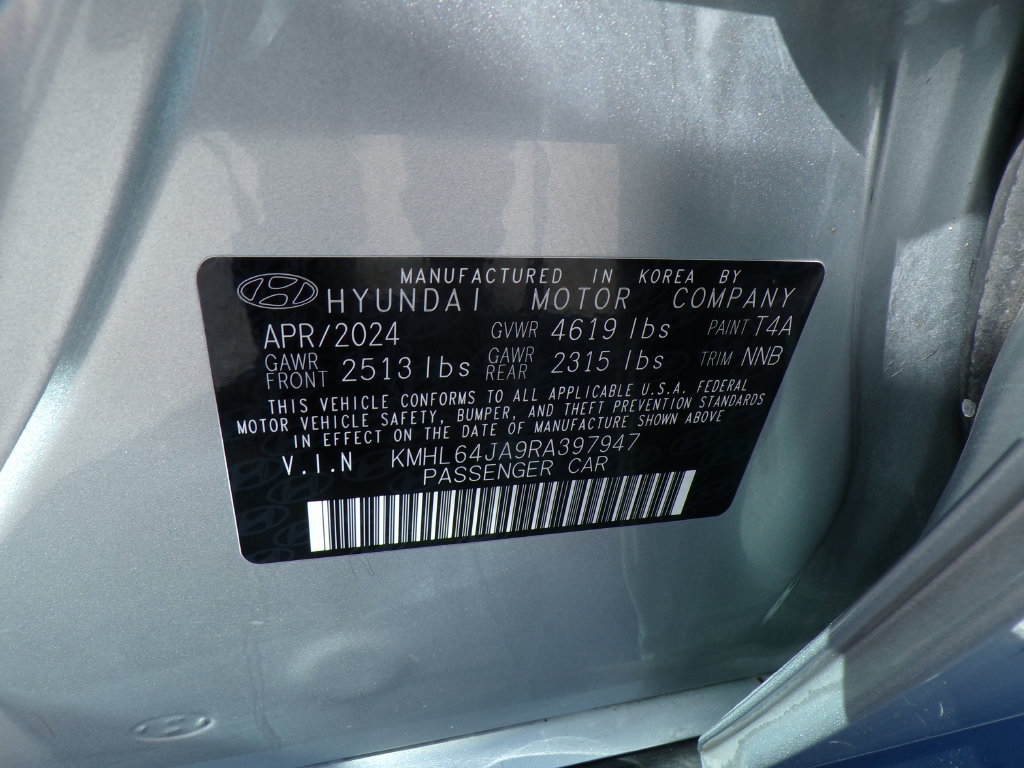 Certified 2024 Hyundai Sonata SEL AWD/4WD image 36