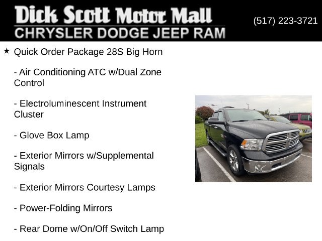 Used 2018 RAM 1500 Big Horn AWD/4WD image 5