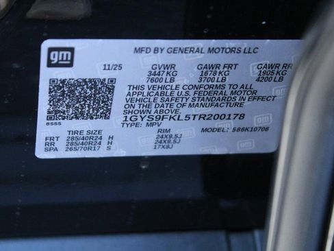 New 2026 Cadillac Escalade Sport w/ Touring Package image 8