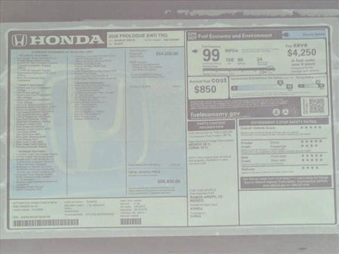 New 2026 Honda Prologue Touring image 18