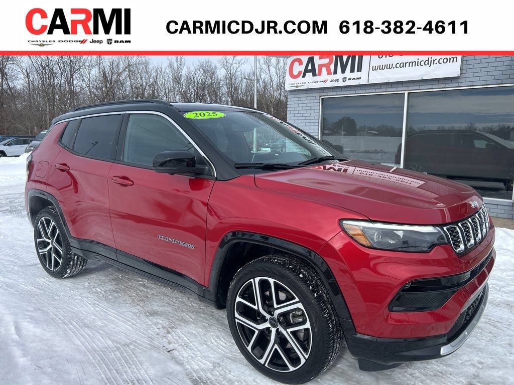 Used 2025 Jeep Compass Limited w/ Elite Group AWD/4WD image 1