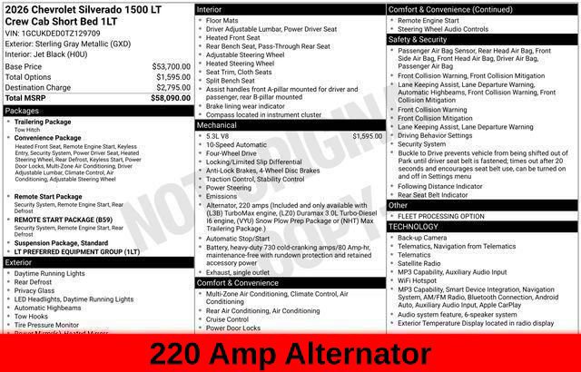 Used 2026 Chevrolet Silverado 1500 LT AWD/4WD image 72