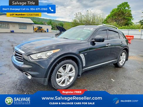 Used 2015 INFINITI QX70 AWD w/ Premium Package image 1