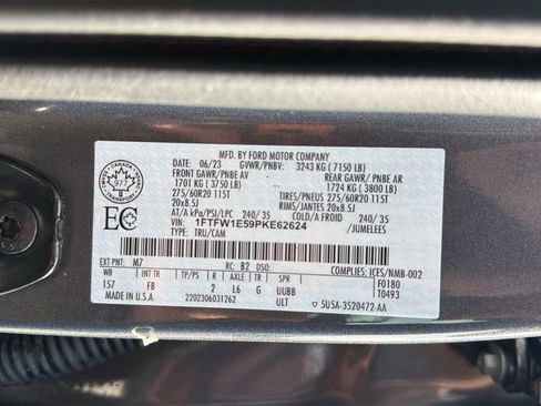 Used 2023 Ford F150 XLT w/ Equipment Group 302A High AWD/4WD image 29