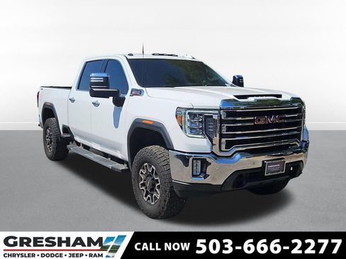 Used 2023 GMC Sierra 3500 SLT w/ SLT Premium Package AWD/4WD image 1