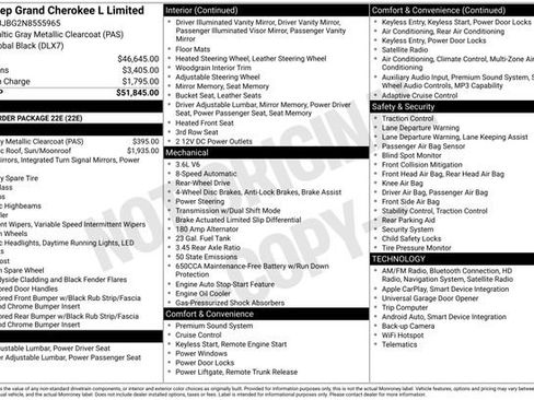 Used 2022 Jeep Grand Cherokee L Limited image 36