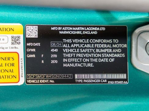 Used 2025 Aston Martin V8 Vantage Coupe RWD image 51