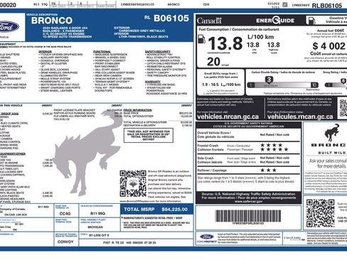 Certified 2024 Ford Bronco Badlands image 28