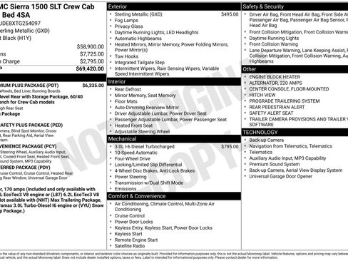 New 2026 GMC Sierra 1500 SLT w/ SLT Premium Plus Package AWD/4WD image 43