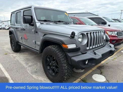Used 2021 Jeep Wrangler Unlimited Sport AWD/4WD image 10