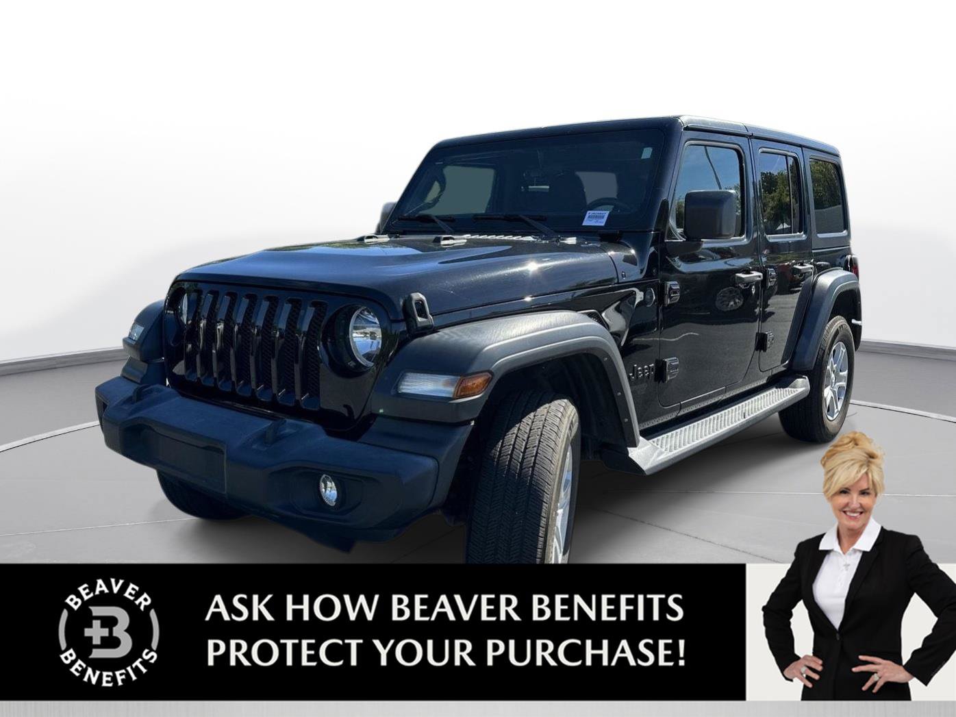 Used 2021 Jeep Wrangler Unlimited Sport AWD/4WD image 1