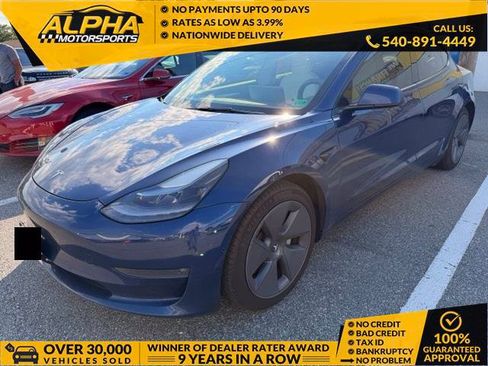 Used 2022 Tesla Model 3 Long Range AWD/4WD image 1