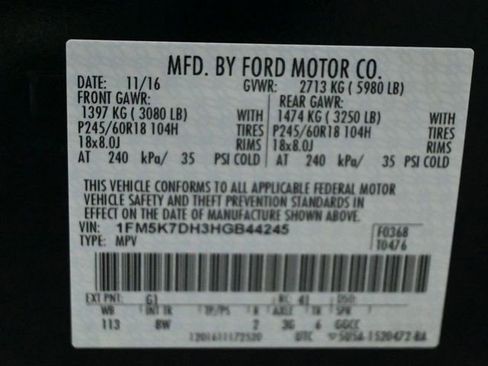 Used 2017 Ford Explorer XLT image 35