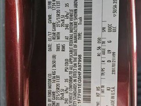 Used 2017 Ford F150 King Ranch w/ Equipment Group 601A Luxury image 24