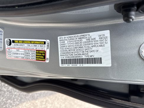 Used 2025 Honda Odyssey Touring image 38