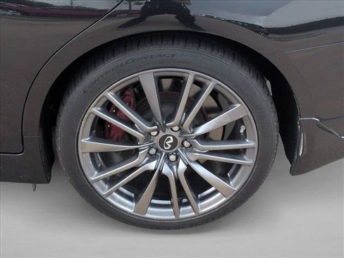 Used 2019 INFINITI Q50 Red Sport 400 w/ Sensory Package RWD image 23