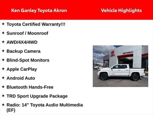 Certified 2024 Toyota Tacoma TRD Sport w/ TRD Sport Upgrade Package AWD/4WD image 4