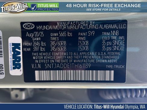 New 2026 Hyundai Santa Cruz SE image 34