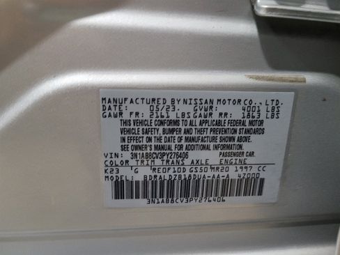 Used 2023 Nissan Sentra SV FWD image 33