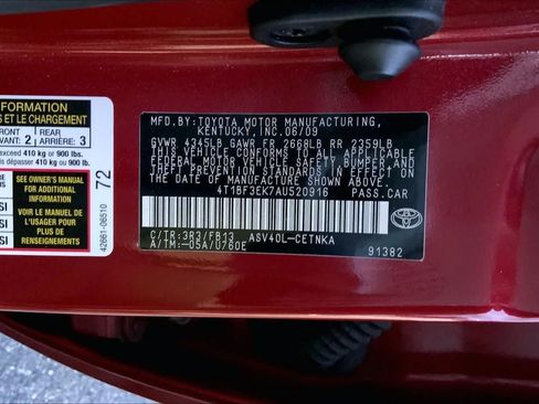 Used 2010 Toyota Camry LE FWD image 29
