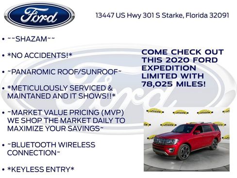 Certified 2020 Ford Expedition Limited w/ Special Edition Package image 6