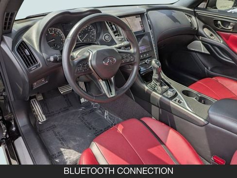 Used 2022 INFINITI Q60 Red Sport 400 w/ Carbon Fiber Package RWD image 14