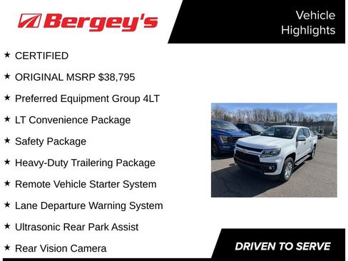 Used 2022 Chevrolet Colorado LT w/ Safety Package image 5