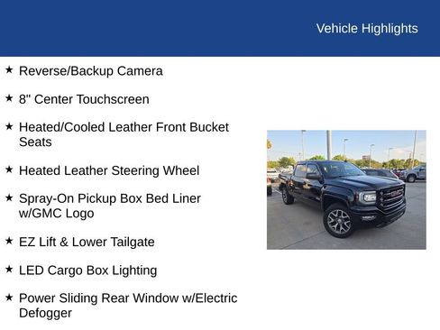 Used 2017 GMC Sierra 1500 SLT w/ All Terrain Package AWD/4WD image 16