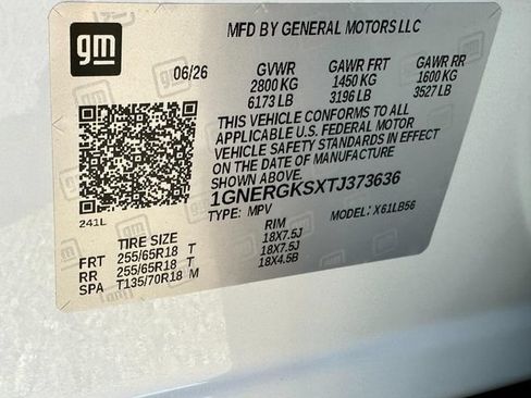 New 2026 Chevrolet Traverse LT w/ LPO, Floor Liner Package FWD image 15