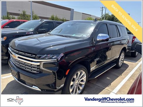 Used 2021 Chevrolet Tahoe Premier w/ Texas Edition RWD image 1