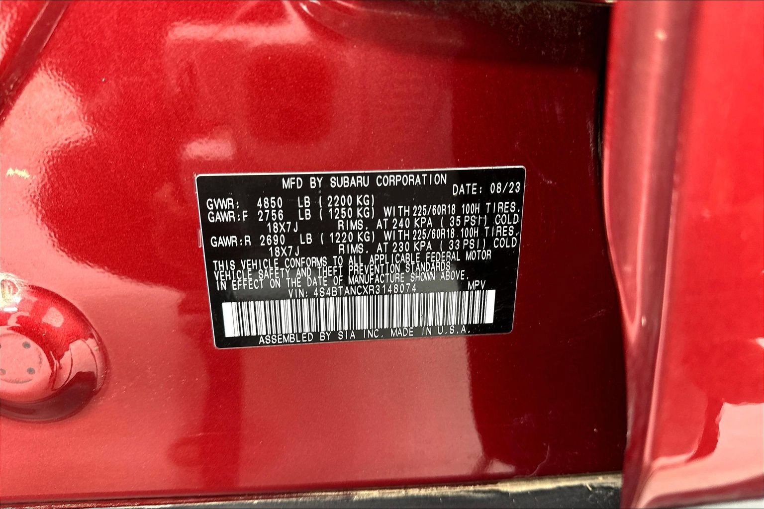 Certified 2024 Subaru Outback Limited AWD/4WD image 25