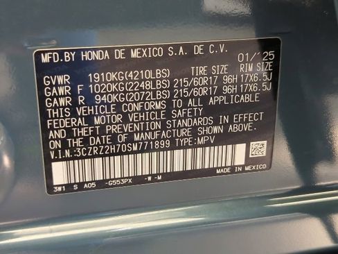 Used 2025 Honda HR-V EX-L image 29
