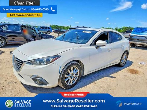Used 2016 MAZDA MAZDA3 i Touring w/ Popular Equipment Package FWD image 1