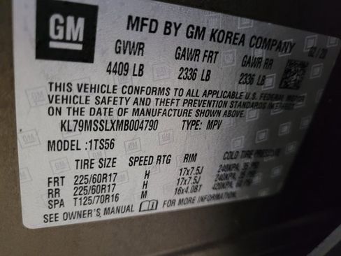 Used 2021 Chevrolet TrailBlazer ACTIV w/ Sun and Liftgate Package image 54