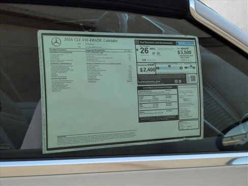 New 2026 Mercedes-Benz CLE 450 4MATIC Cabriolet image 18