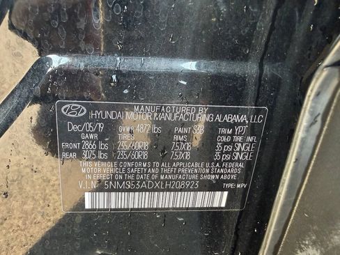 Used 2020 Hyundai Santa Fe Limited FWD image 34