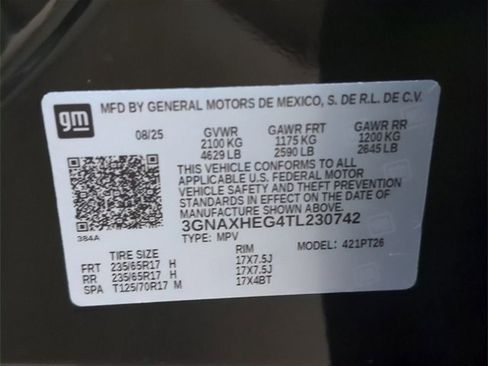Used 2026 Chevrolet Equinox LT image 33